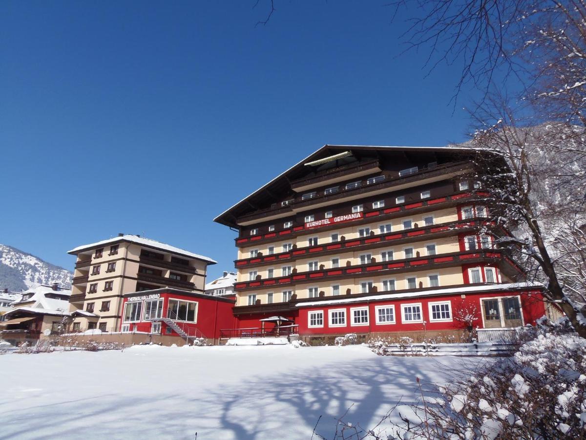 Hotel Germania Gastein - Ganzjaehrig Inklusive Alpentherme Gastein & Sommersaison Inklusive Gasteiner Bergbahnen Bad Hofgastein Exterior foto