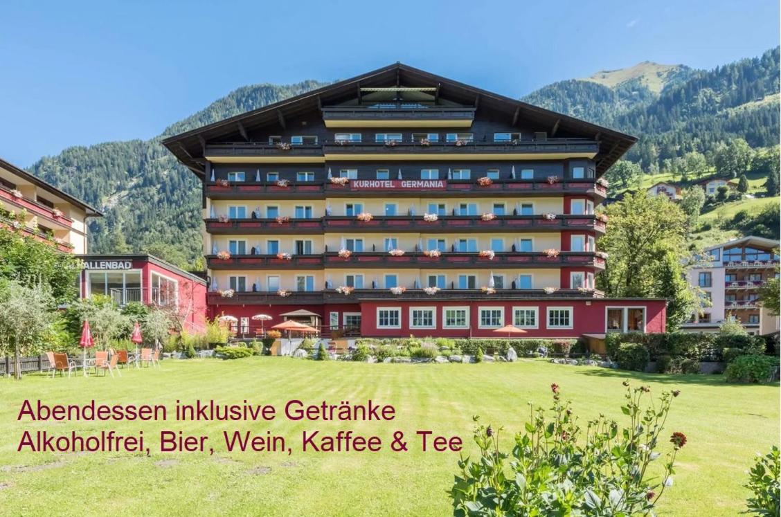 Hotel Germania Gastein - Ganzjaehrig Inklusive Alpentherme Gastein & Sommersaison Inklusive Gasteiner Bergbahnen Bad Hofgastein Exterior foto