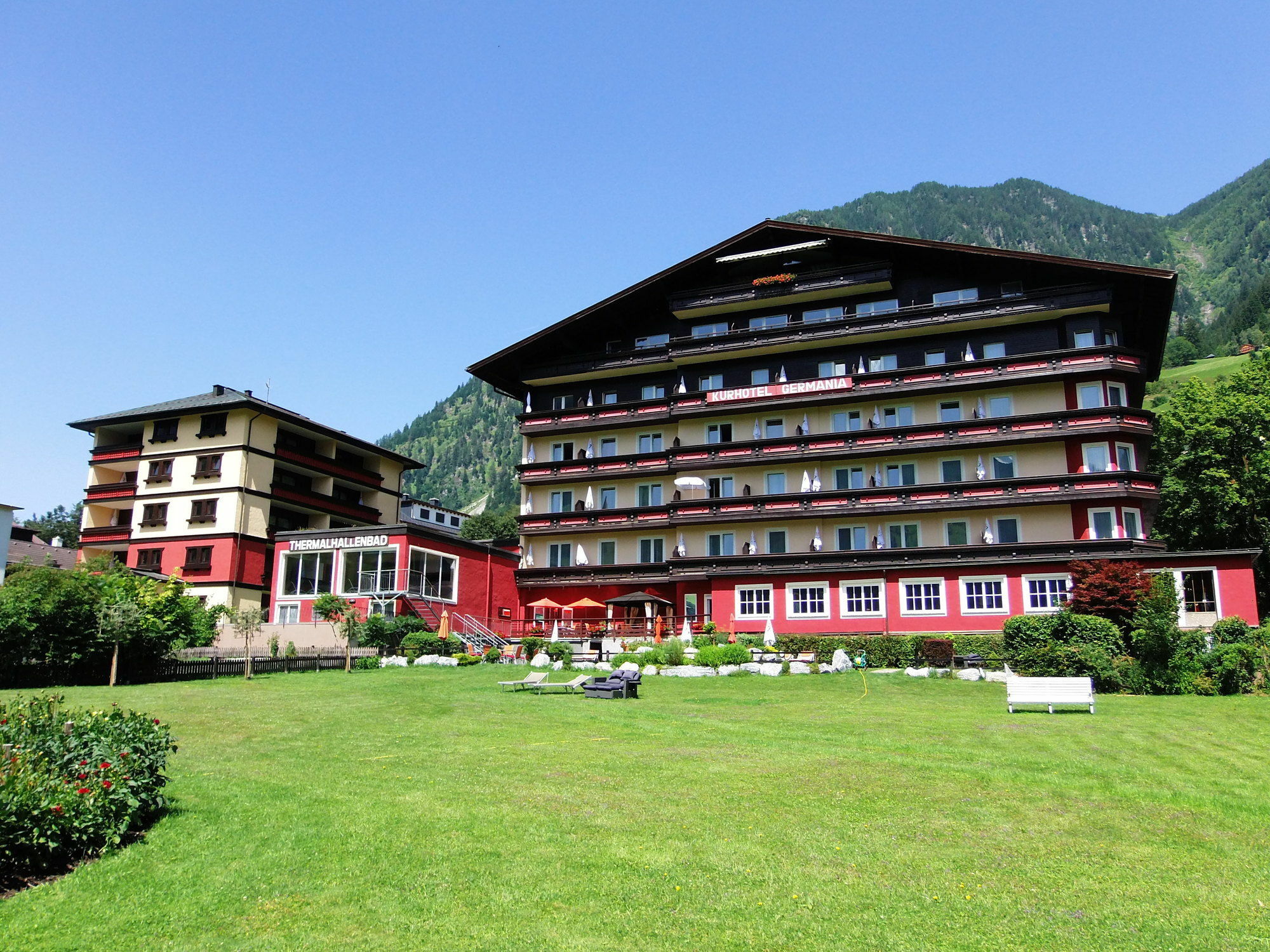 Hotel Germania Gastein - Ganzjaehrig Inklusive Alpentherme Gastein & Sommersaison Inklusive Gasteiner Bergbahnen Bad Hofgastein Exterior foto